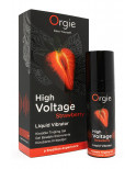Gel d'excitation High Voltage Liquid Vibrator Fraise - Orgie