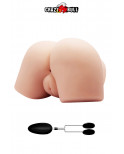 Masturbateur vibrant fesses rebondies - Crazy Bull