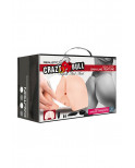 Masturbateur vibrant fesses rebondies - Crazy Bull