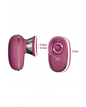 Pompe clitoridienne avec léchage et vibrations - She.E.O