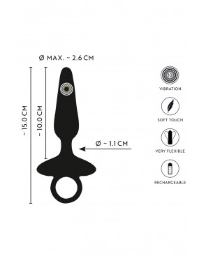 Plug vibrant flexible avec Design lisse - Anos