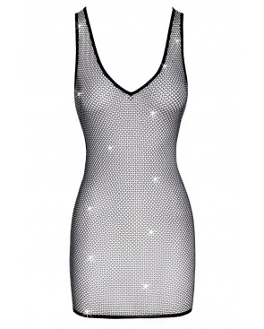 Mini robe maille et strass - Cottelli PARTY