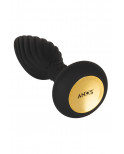 Plug anal vibrant et rotatif télécommandé - Anos