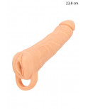Extension de pénis  23,8 cm + Masturbateur - Nature Skin
