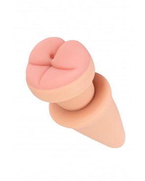 Extension de pénis + plug anal - Nature Skin