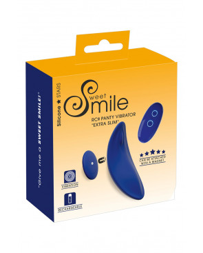 Culotte vibrante télécommandée ultra fine - Sweet Smile