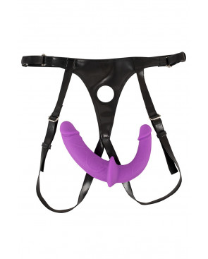 Double Strap-On ultra doux - Sweet Smile