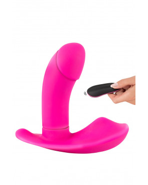 Vibromasseur de culotte avec pénis - Sweet Smile