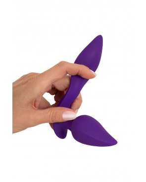 Plug et stimulateur externe vibrant 2 en 1 - Sweet Smile