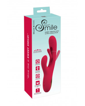 Vibro rabbit avec langue oscillante - Sweet Smile