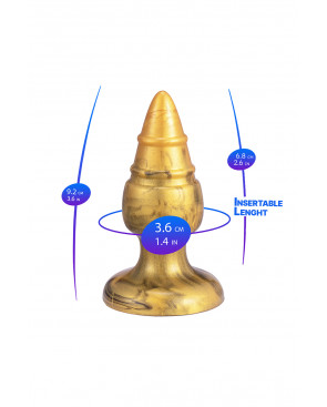 Plug anal Goldy M Fantasy Collection - SilexD