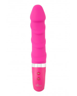 Vibro chauffant rechargeable 22,8 x 4 cm - Sweet Smile