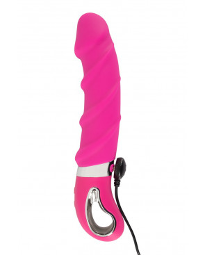 Vibro chauffant rechargeable 22,8 x 4 cm - Sweet Smile