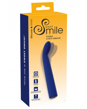 Vibro point G flexible 18,6 x 2,5 cm - Sweet Smile