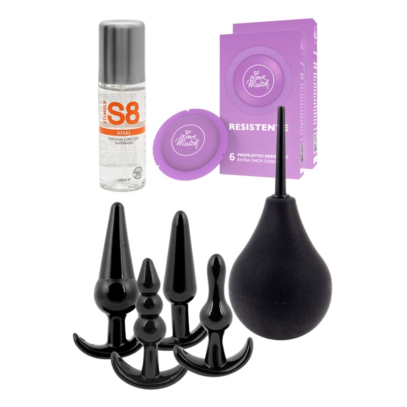 Set plaisir anal 4 accessoires