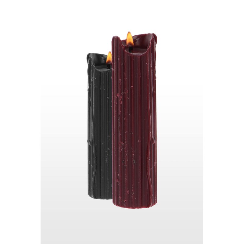 Set 2 bougies goutte à goutte BDSM - Taboom