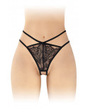 String ouvert Mylene - noir
