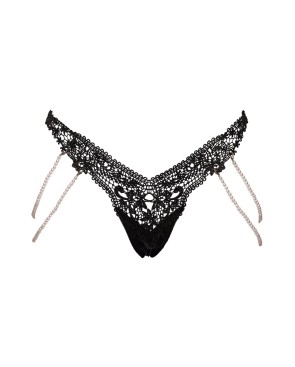 String Rio avec chaines de perles - Cottelli LINGERIE 
