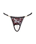 String dentelle ouvert bicolore - Cottelli LINGERIE
