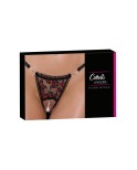 String dentelle ouvert bicolore - Cottelli LINGERIE