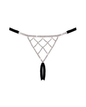 String ouvert strass - Cotelli Lingerie