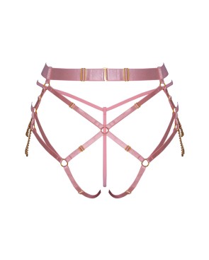 String harnais rose - Bad Kitty