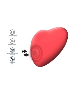 Stimulateur à pulsations et vibrations Heartbeat - Xocoon