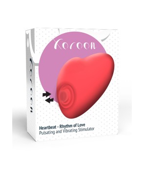 Stimulateur à pulsations et vibrations Heartbeat - Xocoon