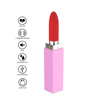 Mini vibro rouge à lèvres Sealed With A Kiss - Xocoon