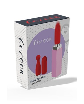 Mini vibro rouge à lèvres Sealed With A Kiss - Xocoon