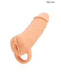 Masturbateur et extension de pénis  18,5 cm - Nature Skin