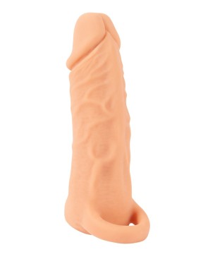 Masturbateur et extension de pénis  18,5 cm - Nature Skin