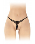 String ouvert Danuta - noir