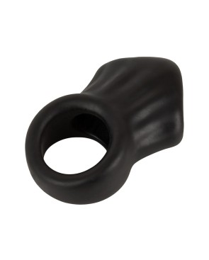 Cock Ring avec Ball Stretcher liquid silicone - Erecto