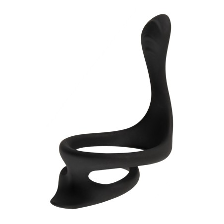 Cock & Ball Ring liquid silicone avec écarteur de périnée - Erecto