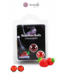 2 Brazilian Balls - fraise