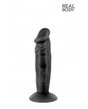 Gode réaliste 16 cm noir - Real Zack