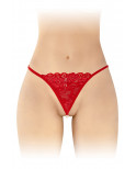 String avec perles Venusina - rouge