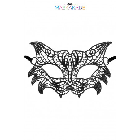 Loup broderie souple Nuit