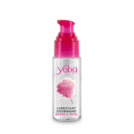Lubrifiant parfumé barbe à papa 50ml - Yoba