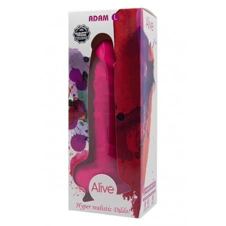 Gode double densité Adam L - rose