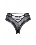 Tanga noir dentelle - Paris Hollywood