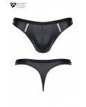 String wetlook noir - Regnes