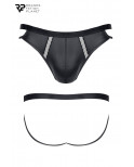 Jock strap noir wetlook - Regnes