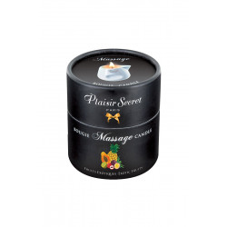 Bougie de massage gourmande fruits exotiques