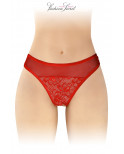 Tanga rouge ouvert Ava - Fashion Secret