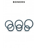 Set de 6 anneaux de pénis larges - Boners
