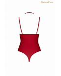 Body string seins nus rouge Le petit secret