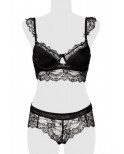 Ensemble culotte et balconnet dentelle - Grey Velvet