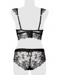 Ensemble culotte et balconnet dentelle - Grey Velvet